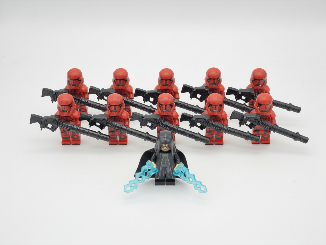 Star Wars Final Order Palpatine Sith Trooper Army 11 Minifigures Set