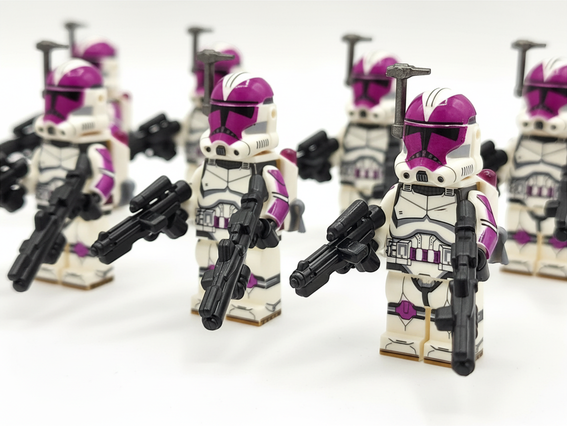 Star Wars 21st Nova Corps Troopers Custom Minifigures Set WM