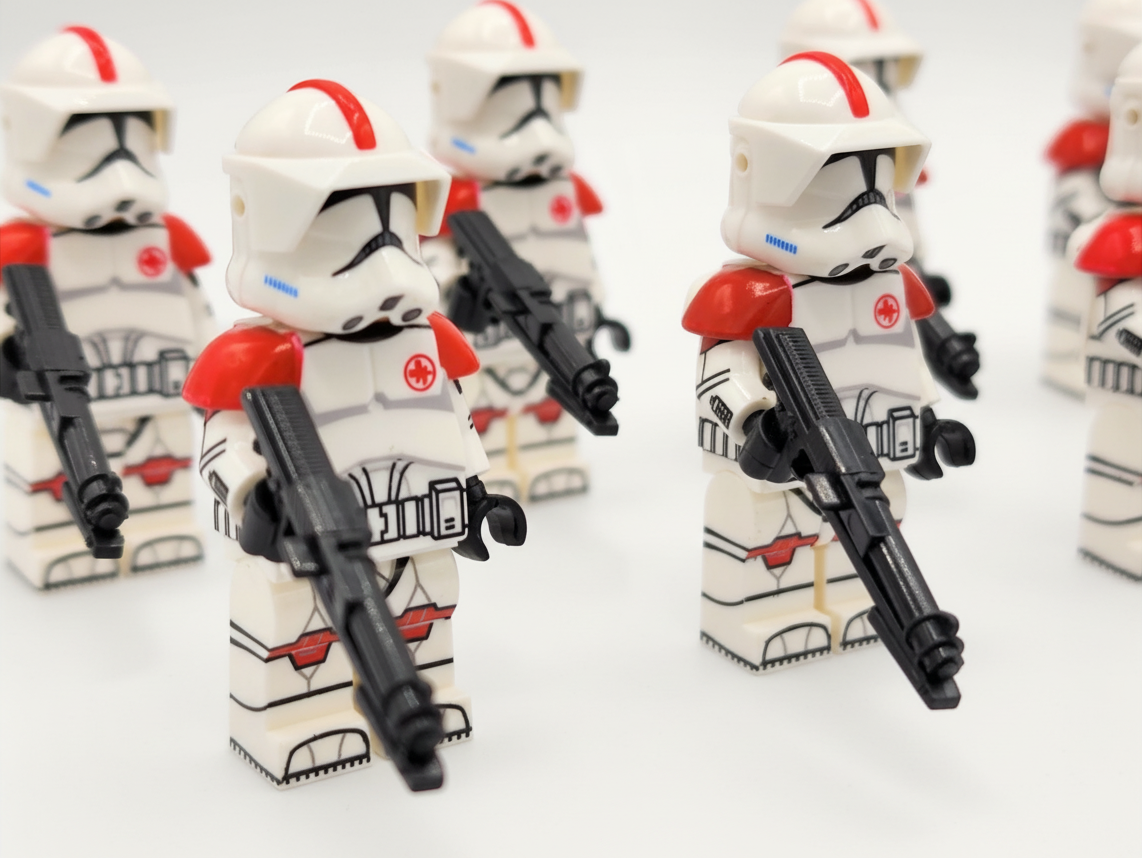 Star Wars Clone Trooper Medics Minifigures Set