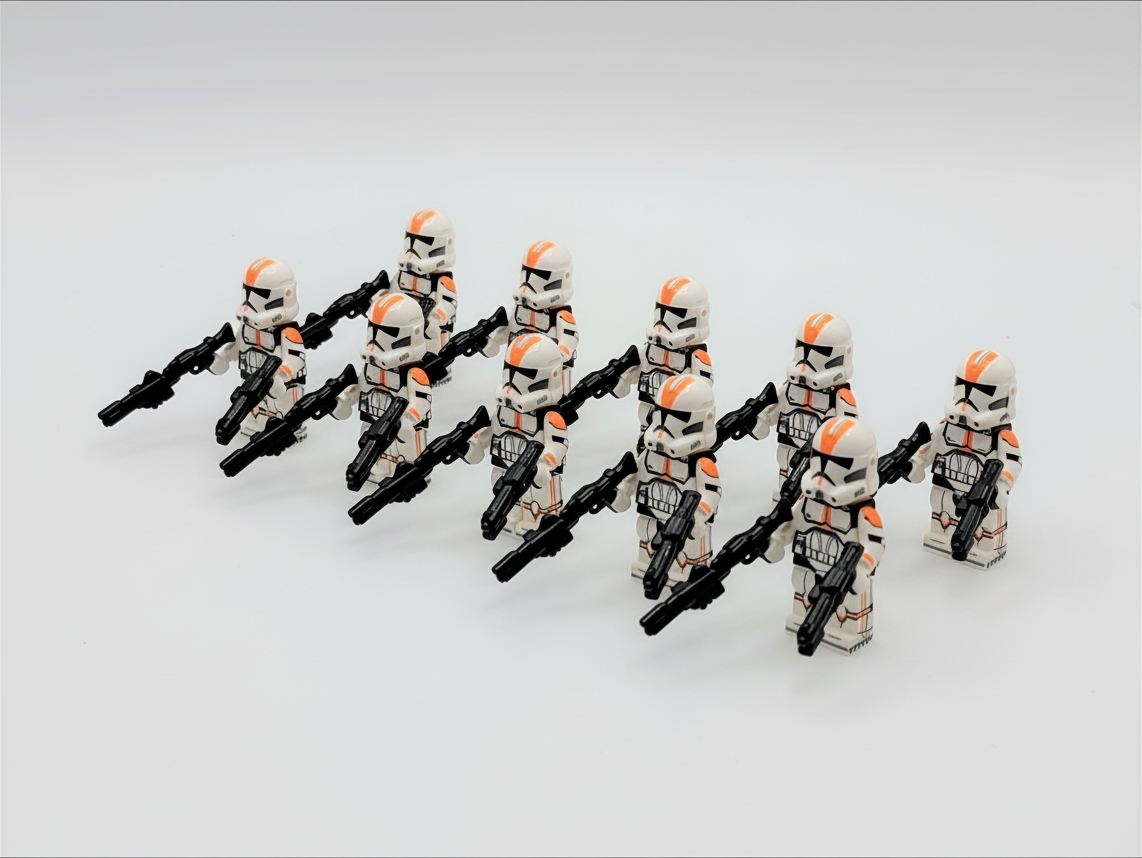 Star Wars 212th Attack Battalion Commander Cody Custom 11 Minifigures Set