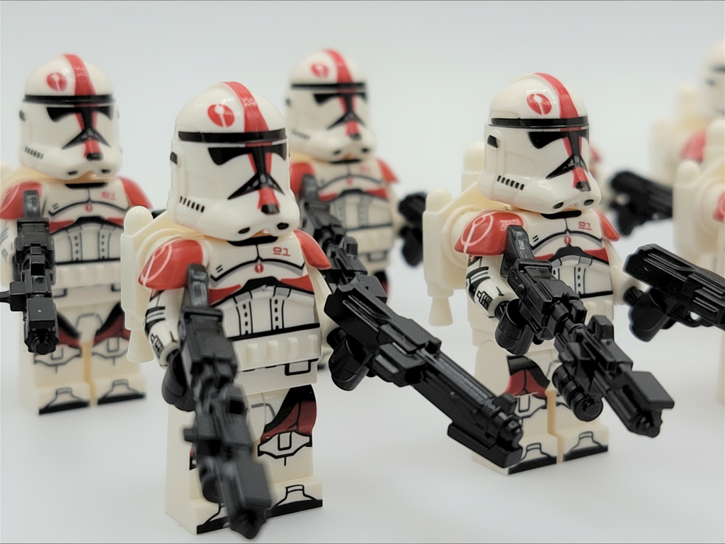 Star Wars 91st Armored Clones x10 Minifigures Set