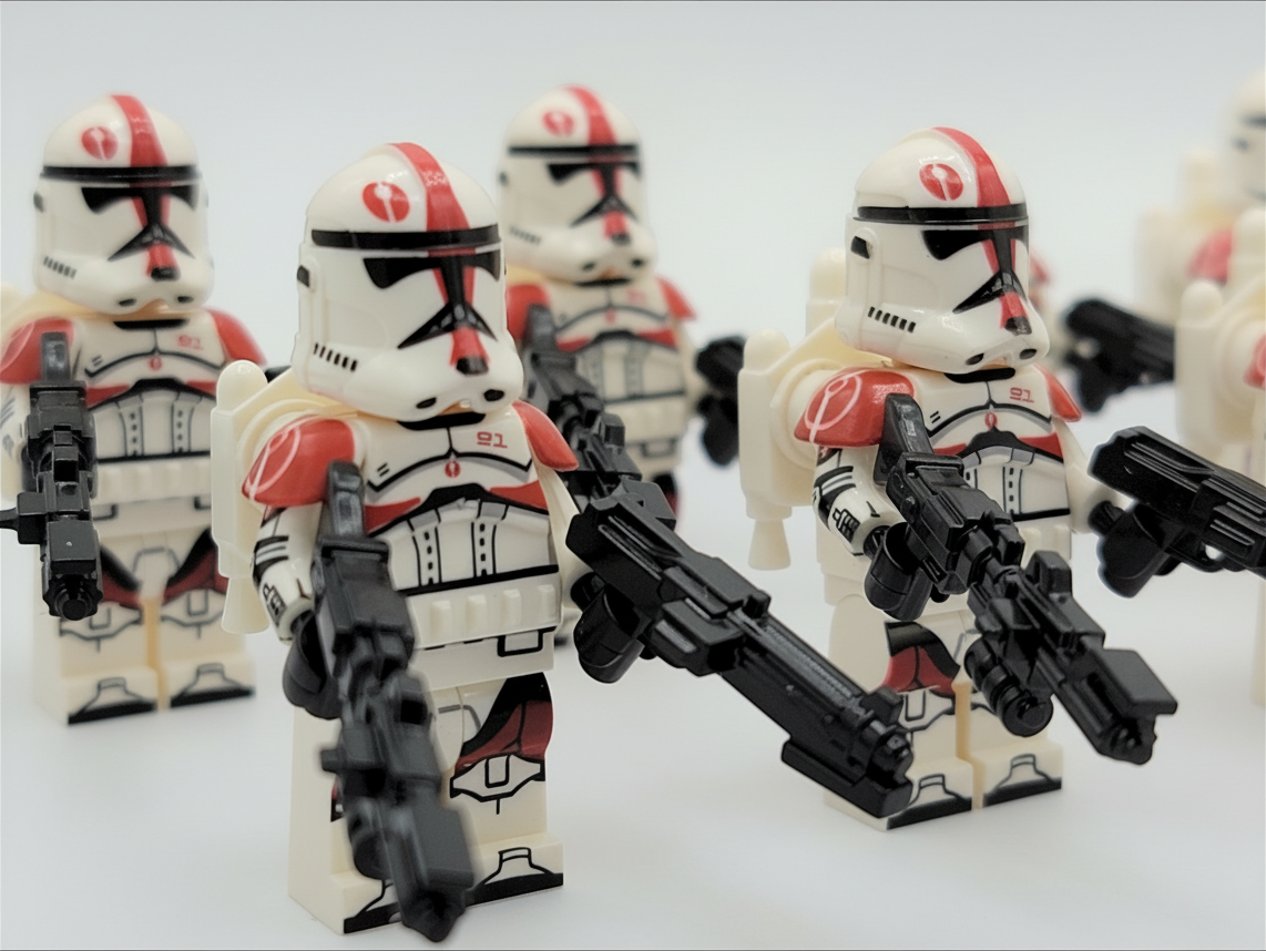 Star Wars 91st Armored Clones x10 Minifigures Set