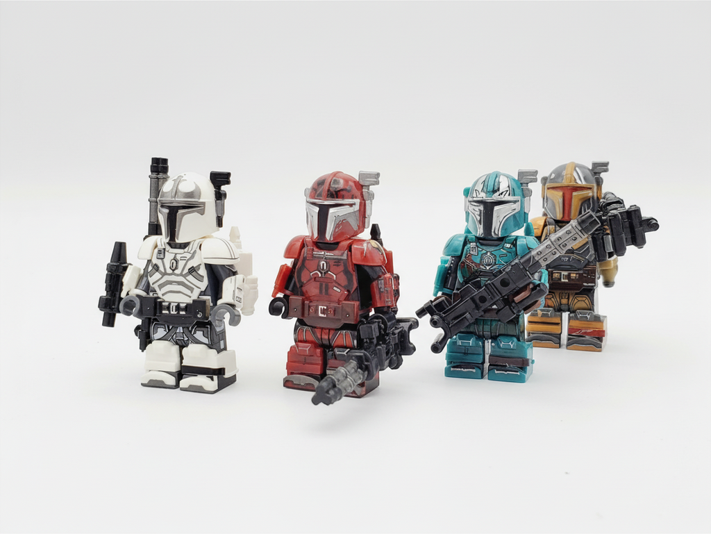Star Wars Heavy Mandalorians Custom 8 Minifigures Set