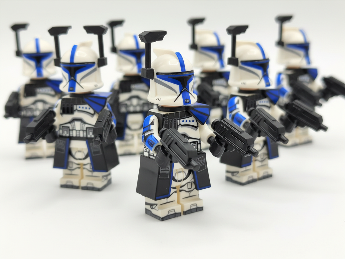 Star Wars Phase 1 Captain Fordo, Rex, Fives and ARC Troopers Custom Minifigures  x13