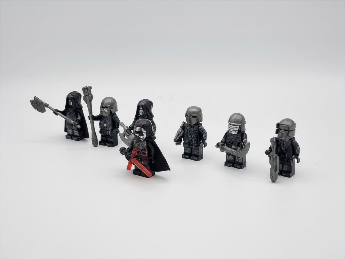 Star Wars The Knights of Ren Kylo Ren 7 Minifigures Set
