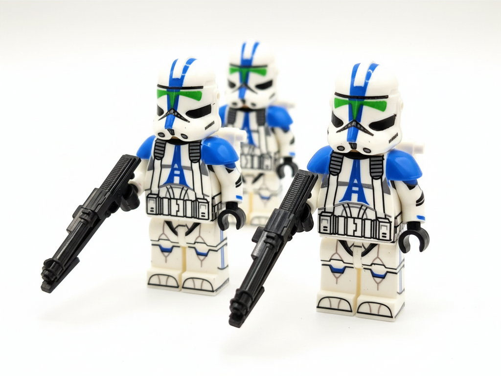 Star Wars 501th Jetpack Clone Troopers Custom Minifigures Set XH