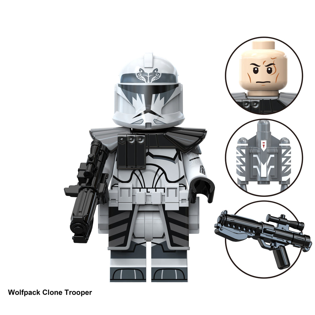 Star Wars Wolfpack Custom Minifigures Assortment TV