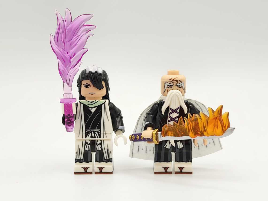 Bleach TV-Series Custom Anime Minifigures 8pcs Set 1