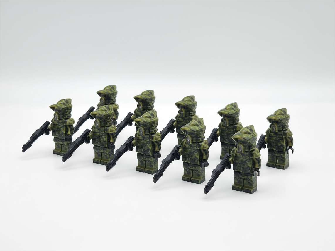 Star Wars Forest ARF Clone Troopers Custom Minifigures XH