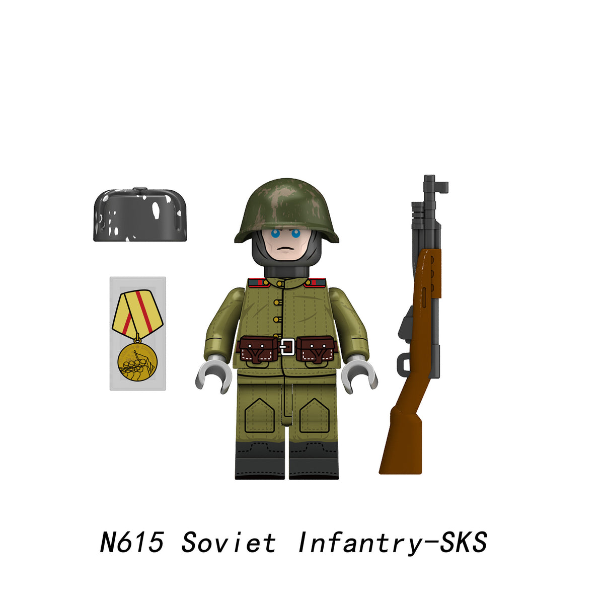 Historic Military Army Minifigures Single Sale 2