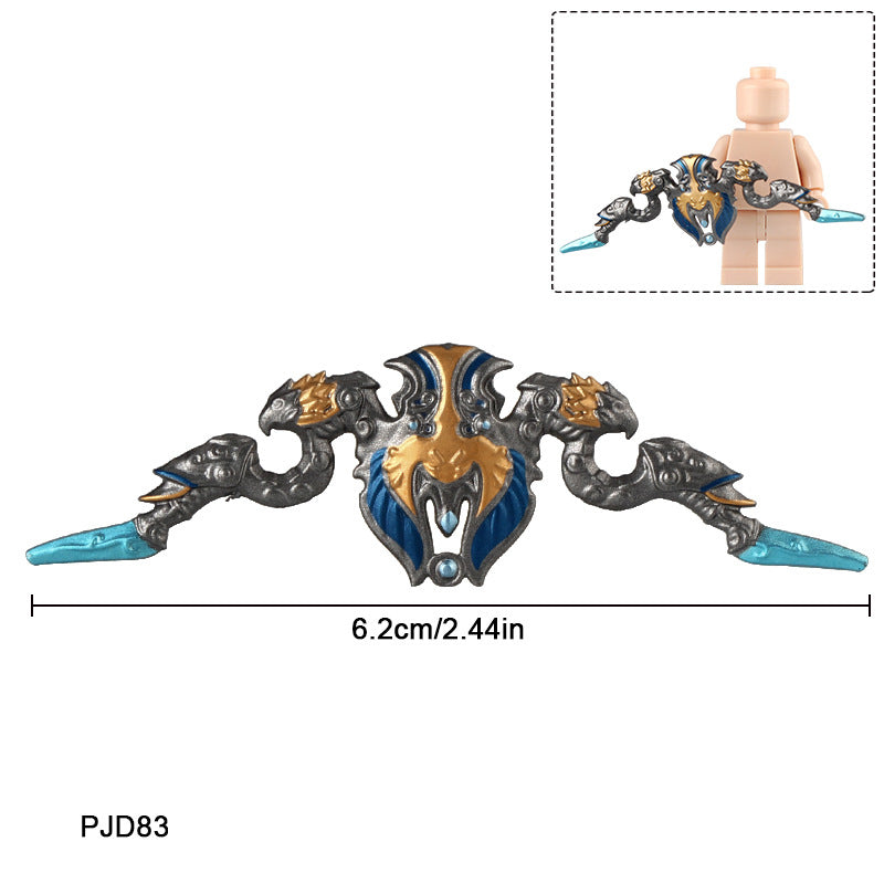 World of Warcraft Weapon Shield Assortment Custom Accessories 14pcs