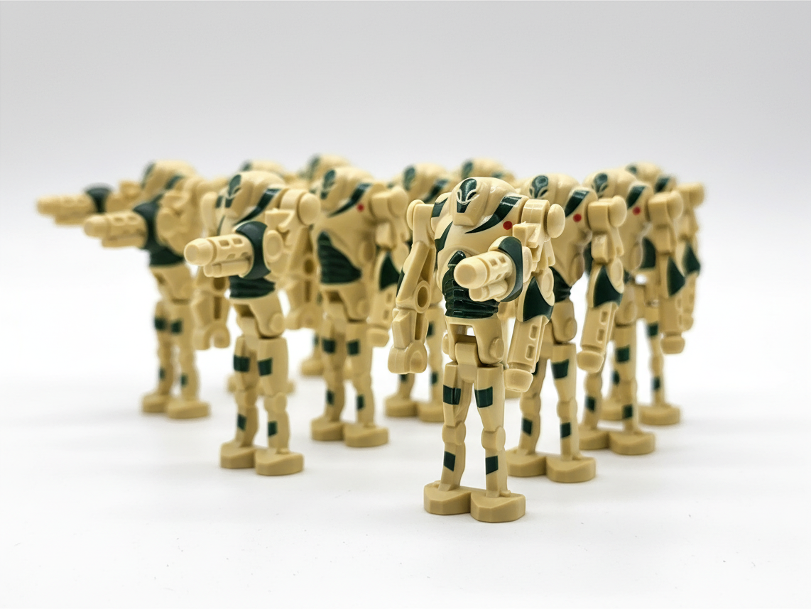 Star Wars Kashyyyk Battle Droids + Super Battle Droids 40 Minifigures Set