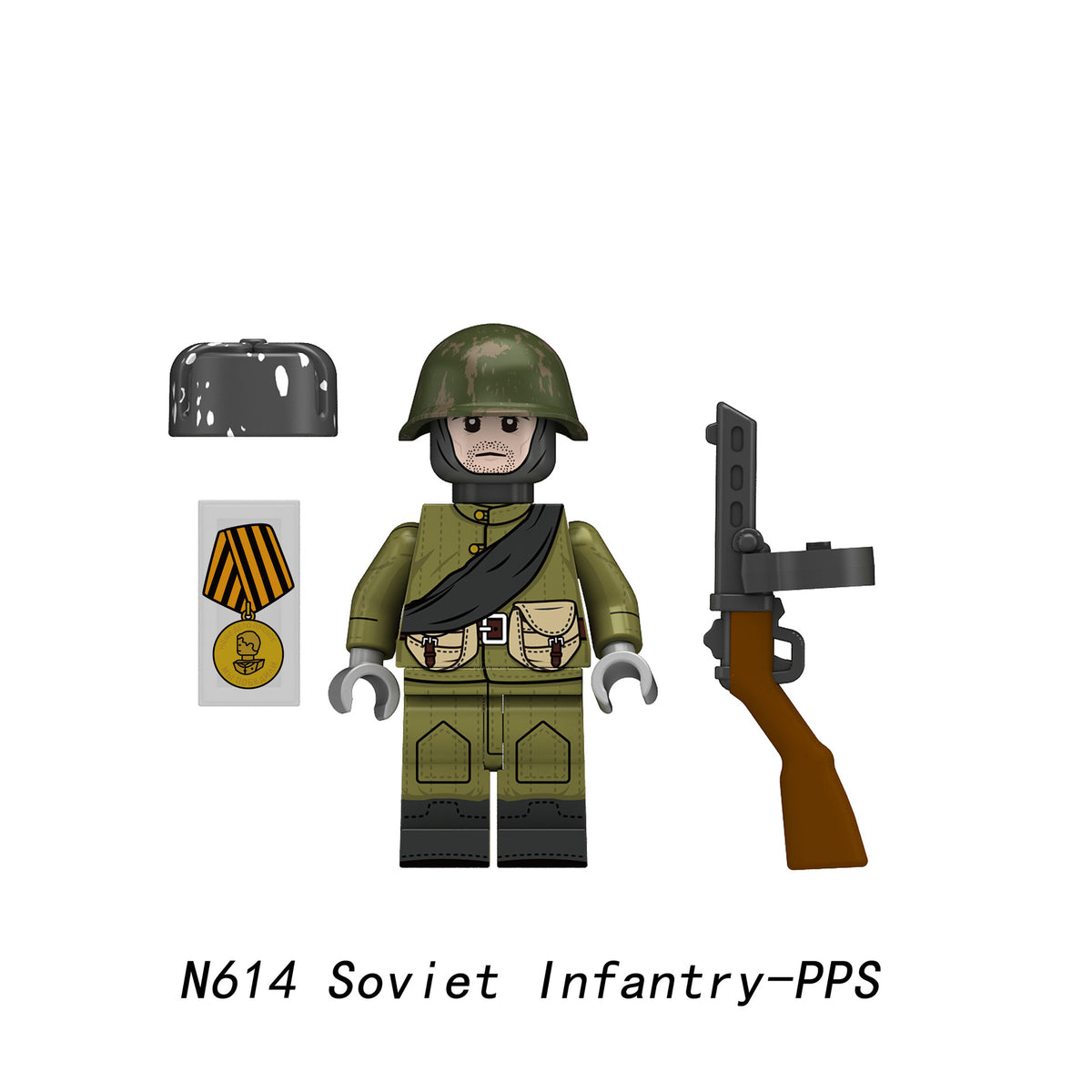 Historic Military Army Minifigures Single Sale 2