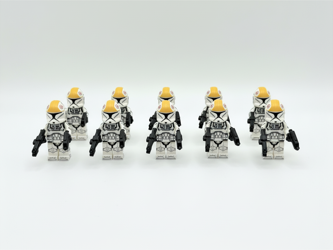Star Wars Phase 1 Clone Pilot Troopers Minifigures Set