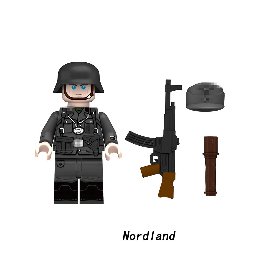 Historic Military Army Minifigures Single Sale 3