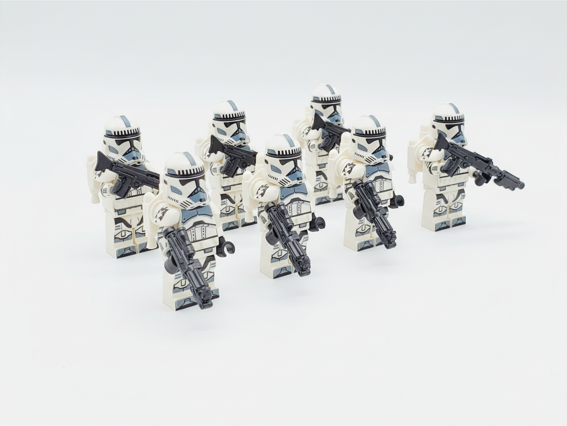 Star Wars Kamino Security Armored Clones x10 Minifigures Set