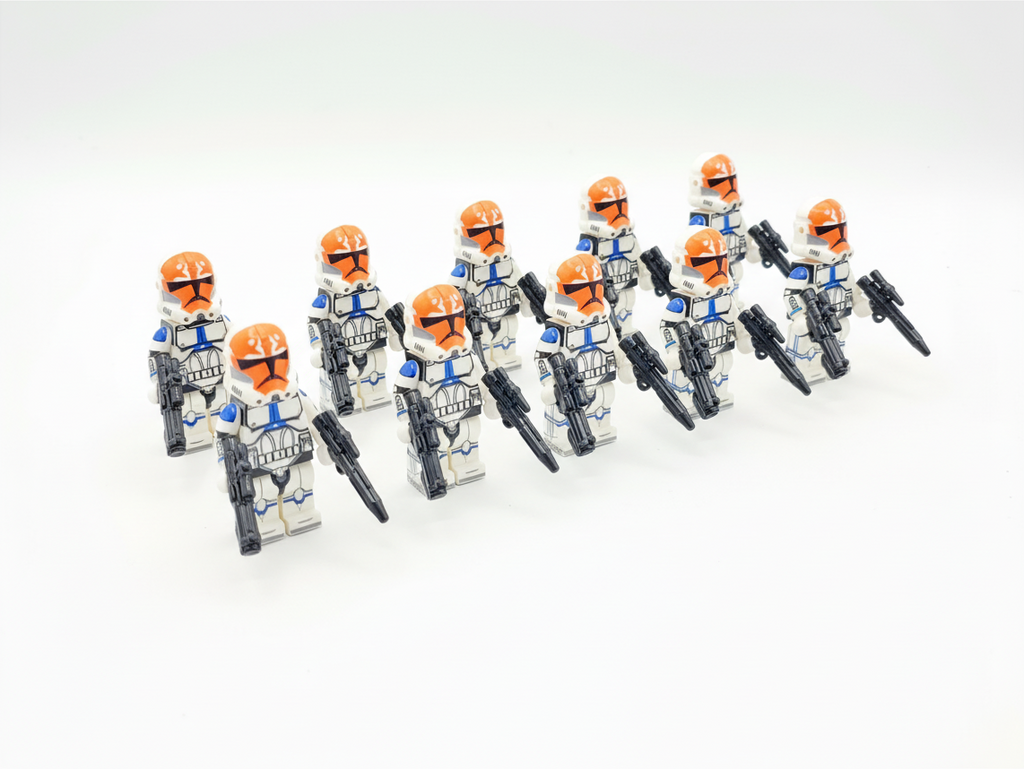 Star Wars 332nd Ahsoka Clone Troopers Minifigures Set