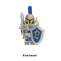 World of Warcraft Wow Alliance Footman Stormwind City Guards Minifigures Assortment 2
