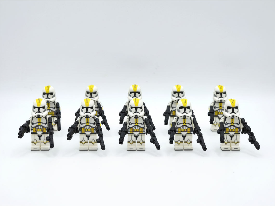 Star Wars 327th Clone Troopers Custom Minifigures Set
