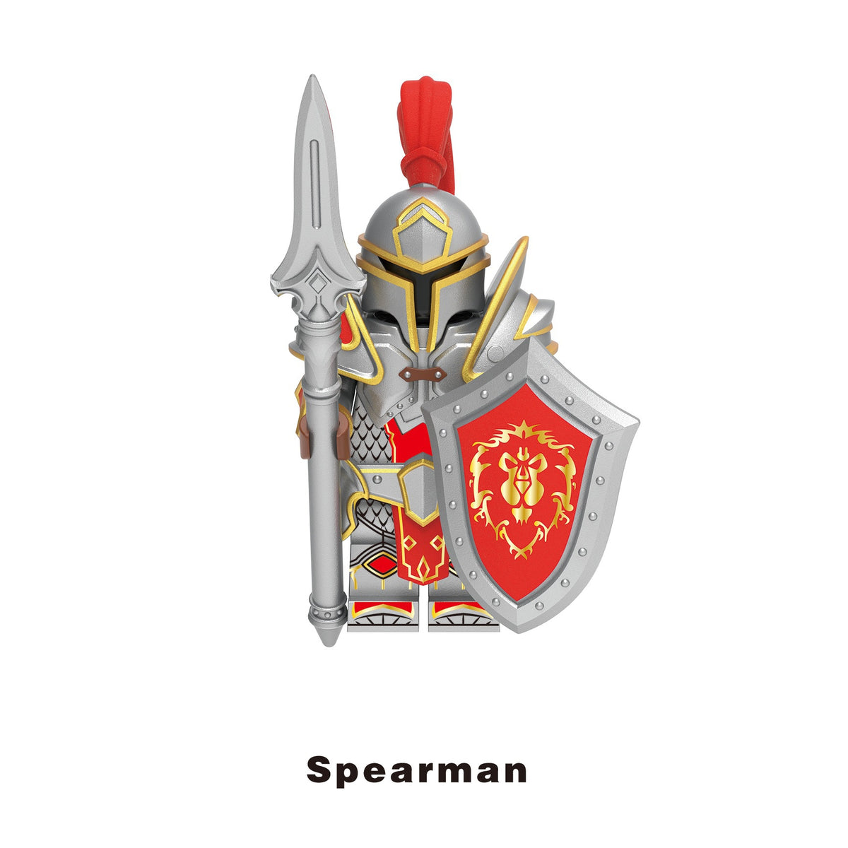 World of Warcraft Wow Alliance Footman Stormwind City Guards Minifigures Assortment 2