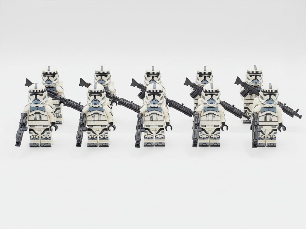 Star Wars Kamino Security Armored Clones x10 Minifigures Set