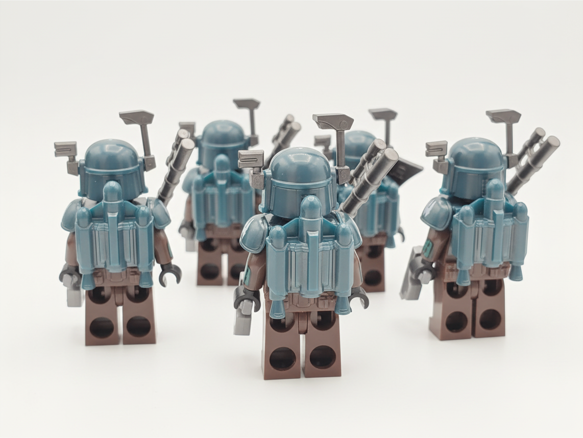 Star Wars Mandalorian Custom Death Watch Minifigures Set