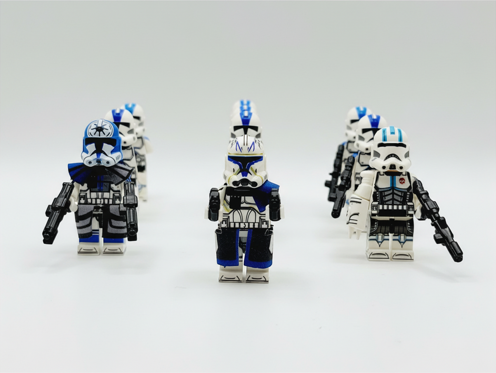 Star Wars 501st Captain Rex Jesse Echo Clone Troopers Army Set 23pcs Minifigures Set