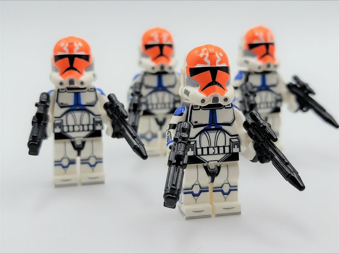 Star Wars 332nd Ahsoka Tano Phase 2 Clones Army 11 Minifigures Set