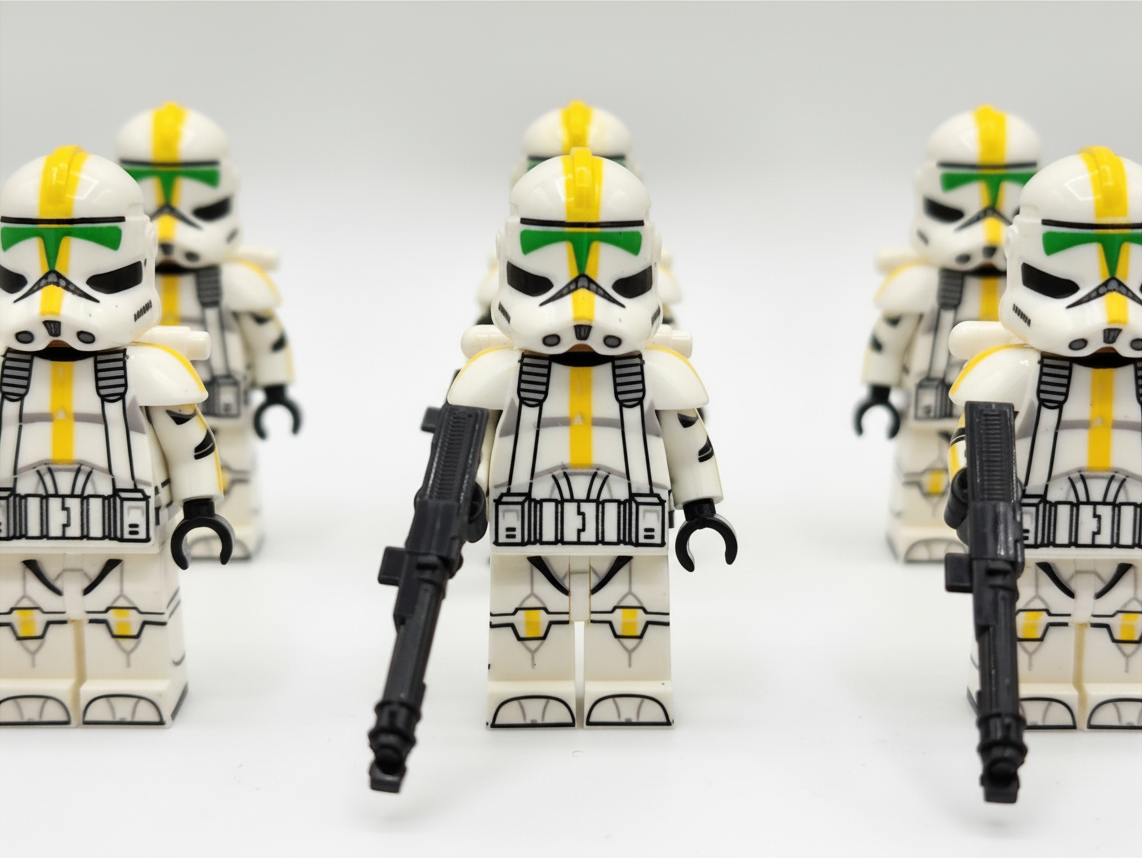 Star Wars 327th Jetpack Clone Troopers Custom Minifigures Set XH