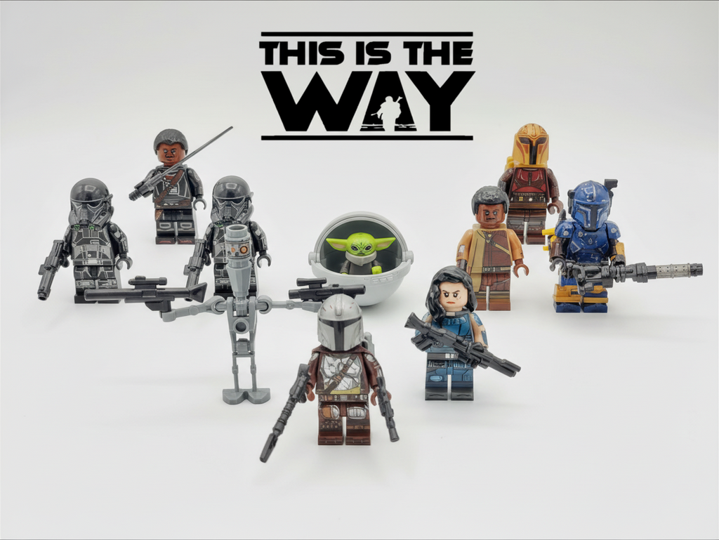 Star Wars Mandalorian Series Season 1 Custom 10 Minifigures Set