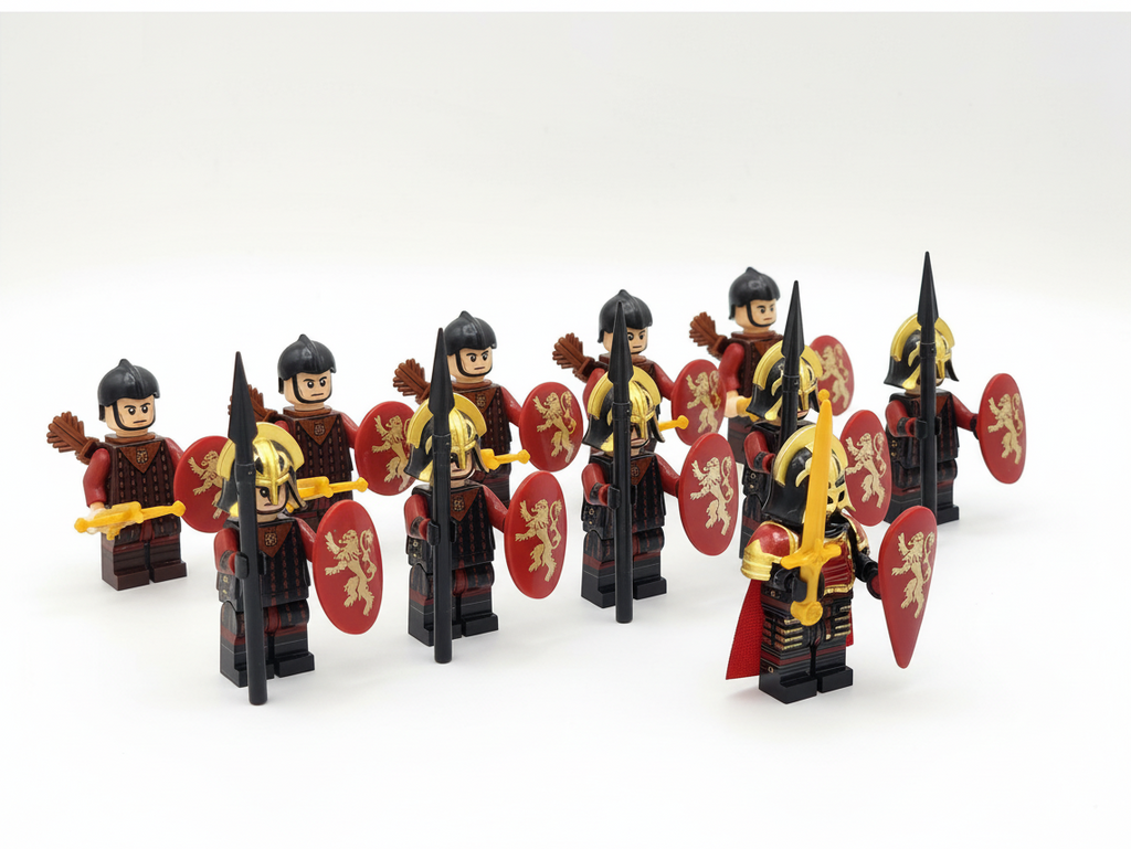 Game of Thrones House Lannister The Golden Army Custom Minifigures Set 11pcs