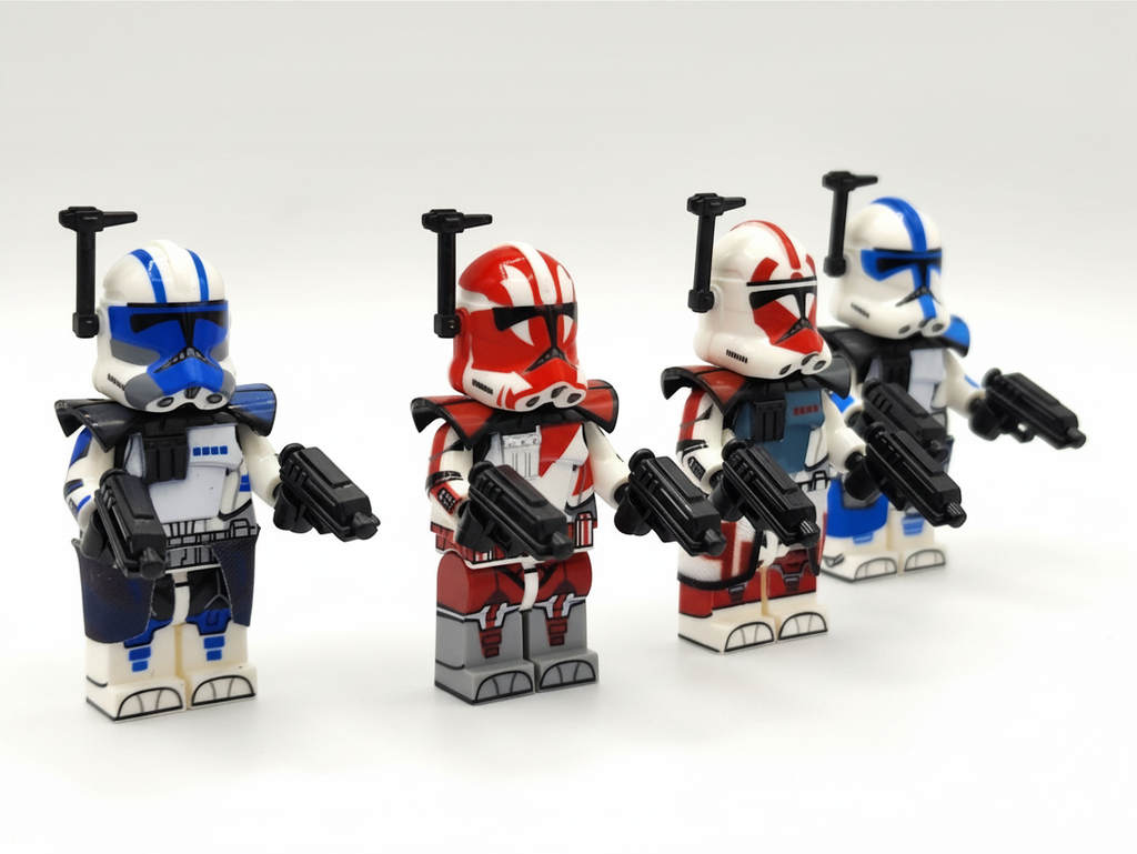 Star Wars ARC Troopers Dredd Alpha Seven Ganch 4 Minifigures Set