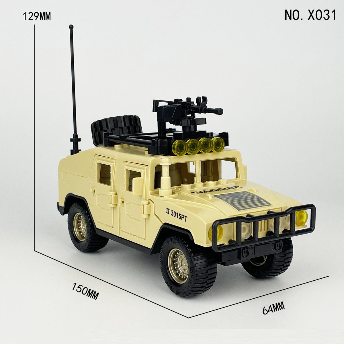 Army Special Forces 12 Custom Minifigures + Humvee - L53