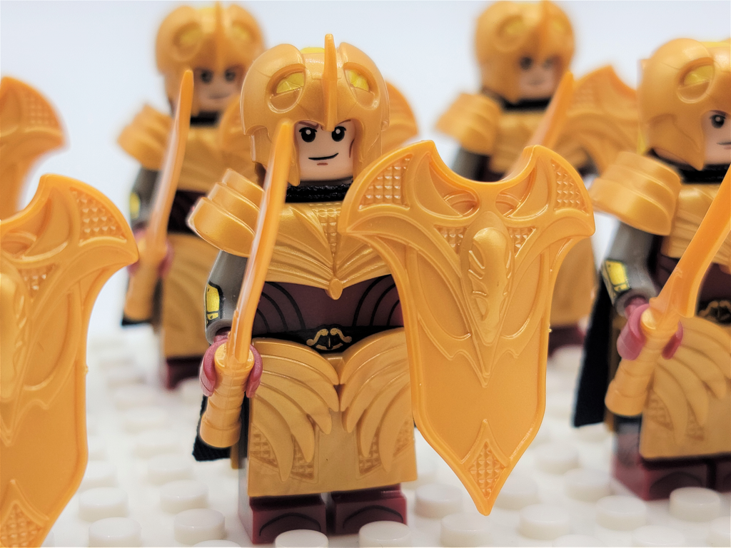 LOTR Mirkwood Elves Light Sword Infantry Army 10 Minifigures Set