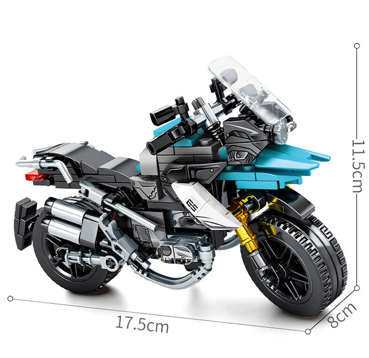 Motorcycle Custom Building Block Set Model 4