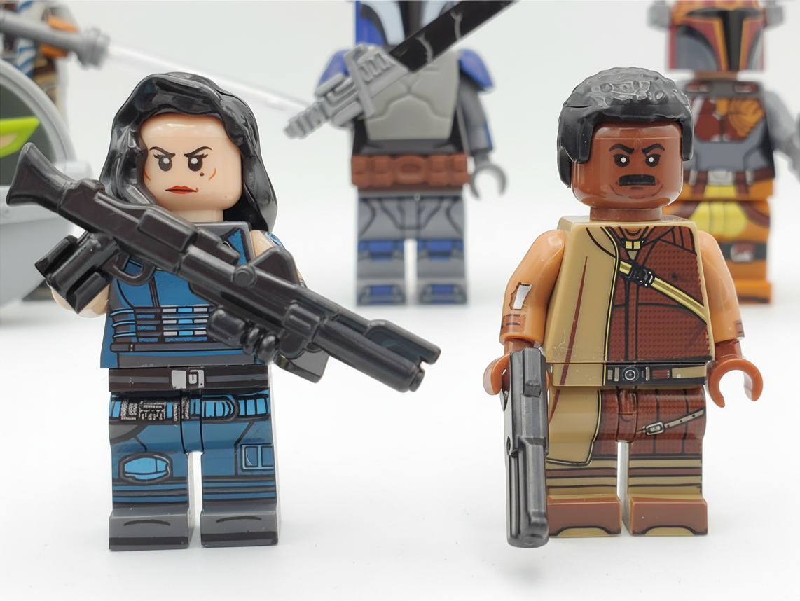 Star Wars Mandalorian Series Season 2 Custom 10 Minifigures Set