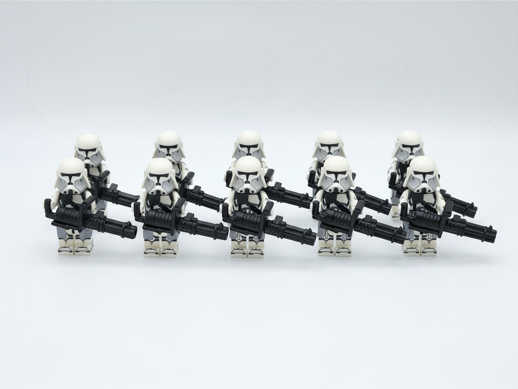 Star Wars Phase 2 Heavy Clone Troopers Custom Minifigures Set