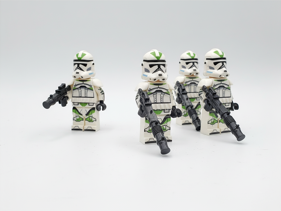 Star Wars 41st Armored Clones x10 Minifigures Set
