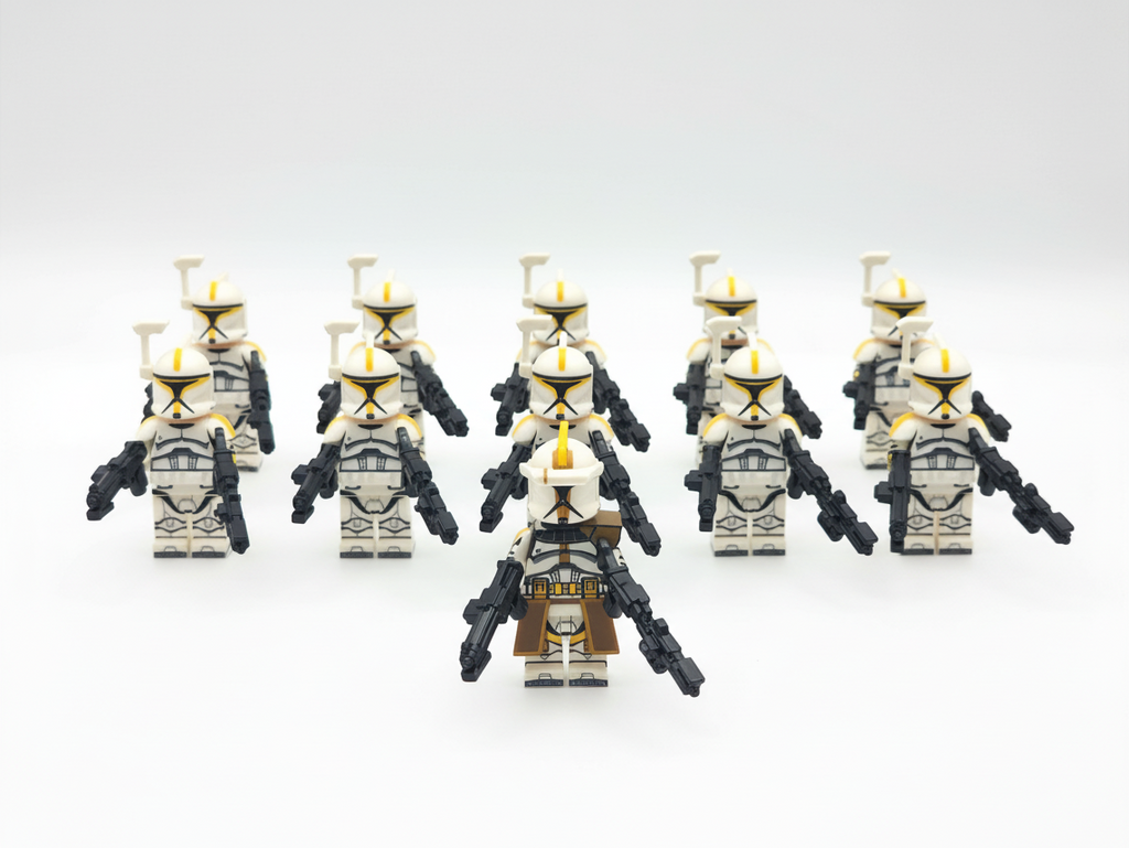 Star Wars Phase 1 Commander Bly 327th Clone Troopers 11pcs Minifigures Set