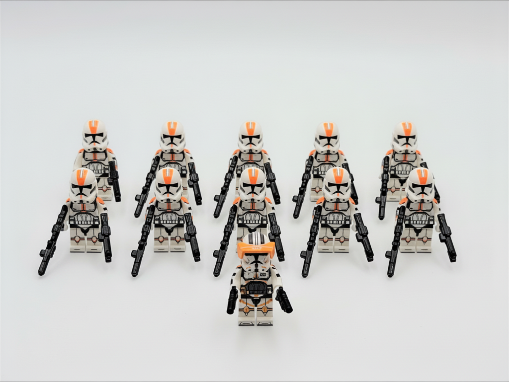 Star Wars 212th Attack Battalion Commander Cody Custom 11 Minifigures Set