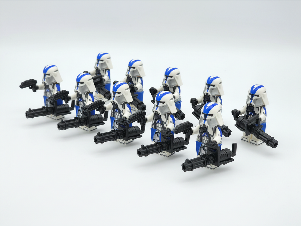 Star Wars 501st Heavy Clone Troopers Custom Minifigures Set