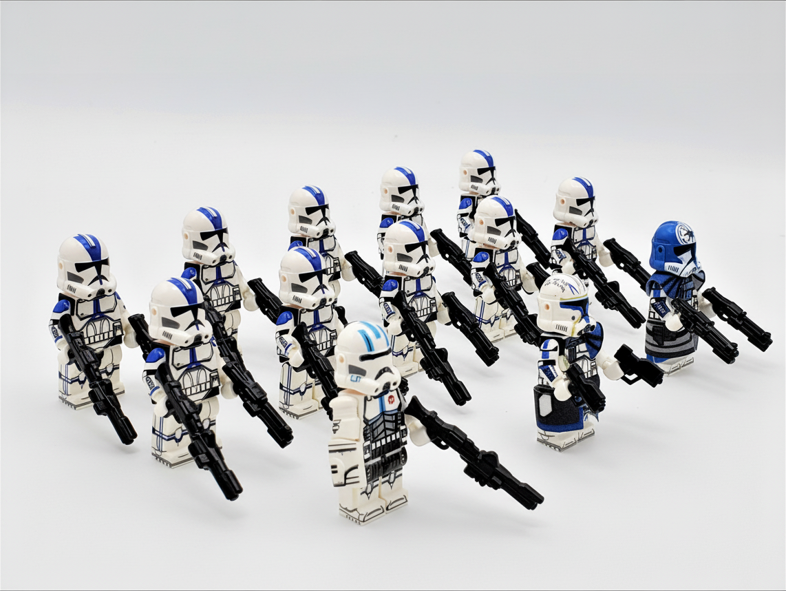 Star Wars 501st Legion Captain Rex 13 Minifigures Set