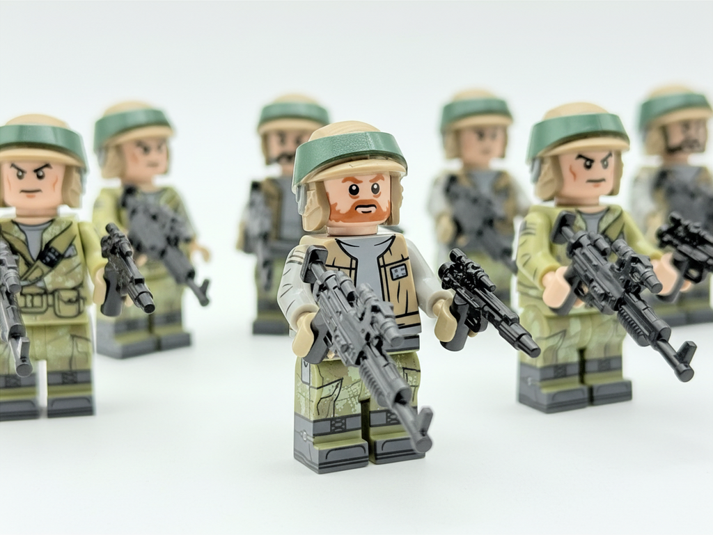 Star Wars Endor Rebel Soldiers Minifigures