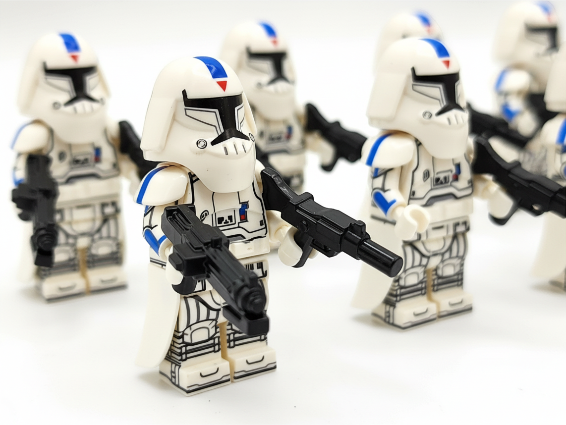 Star Wars 501st Captain Rex Clone Cold Assault Troopers Custom Minifigures  x11