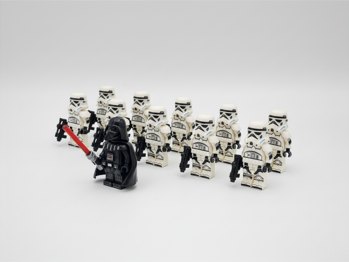 Star Wars Darth Vader Stormtrooper Empire Army 11 Minifigures Set
