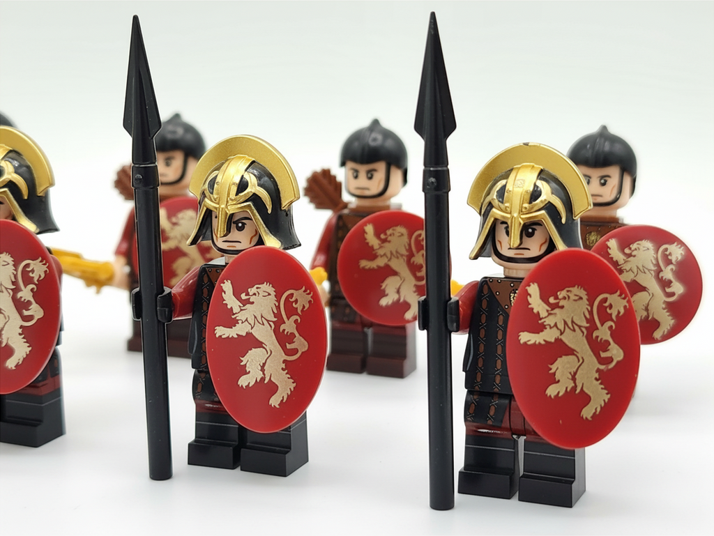 Game of Thrones House Lannister The Golden Army Custom Minifigures Set 11pcs