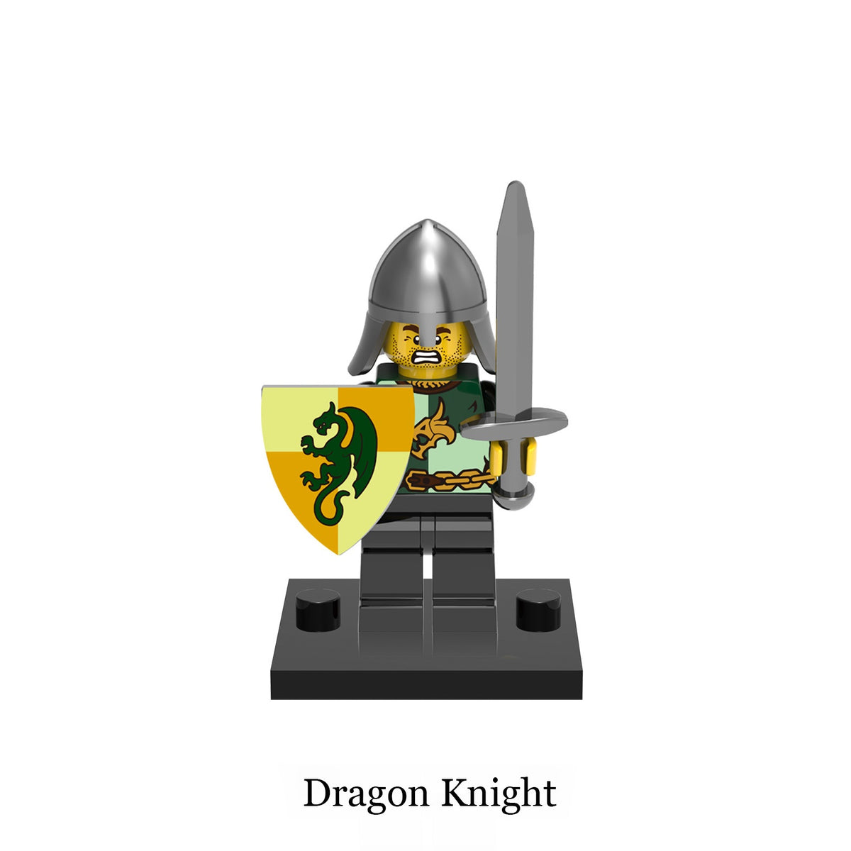 Medieval Knights Soldiers Army Custom Minifigures 2 XH