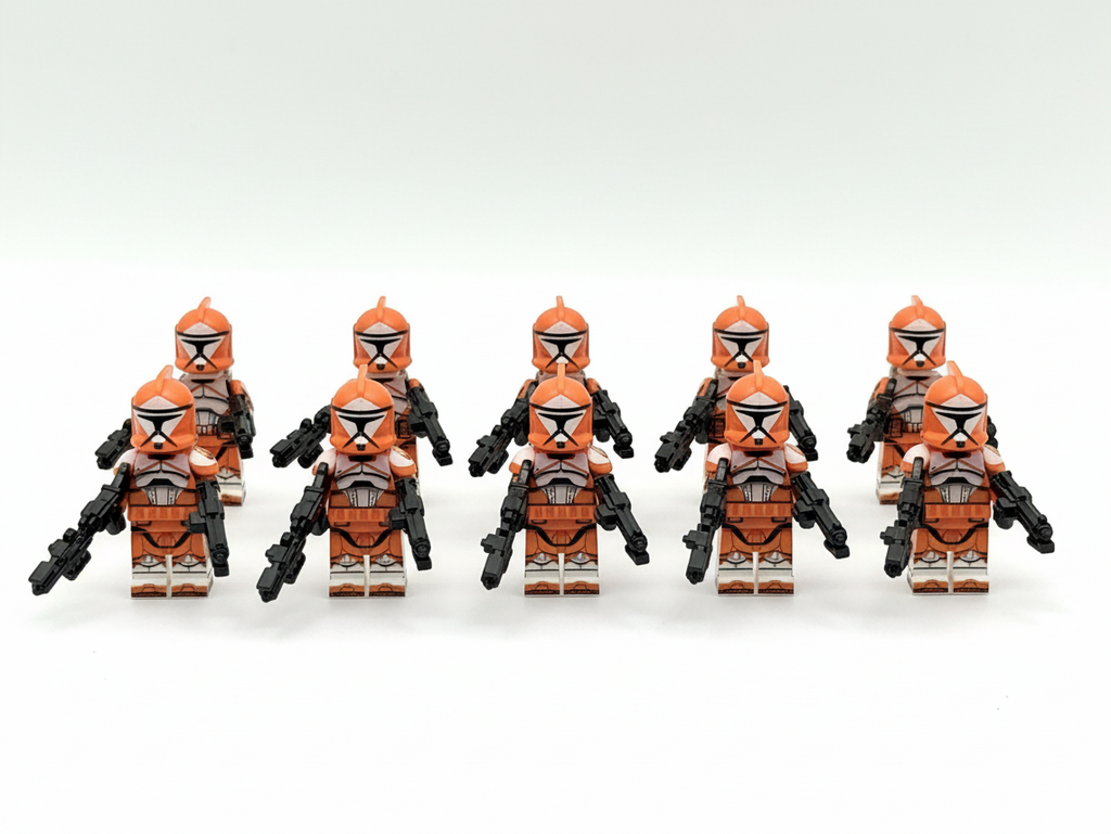 Star Wars Phase 1 Bomb Squad Clone Trooper Custom Minifigures
