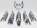Star Wars 501st Captain Rex Jesse Echo Clone Troopers Army Set 23pcs Minifigures Set