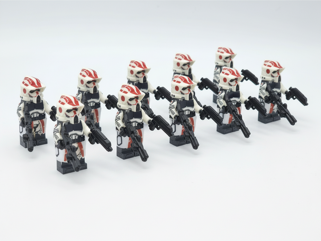 Star Wars Coruscant K9 Security Unit ARF Troopers Custom Minifigures